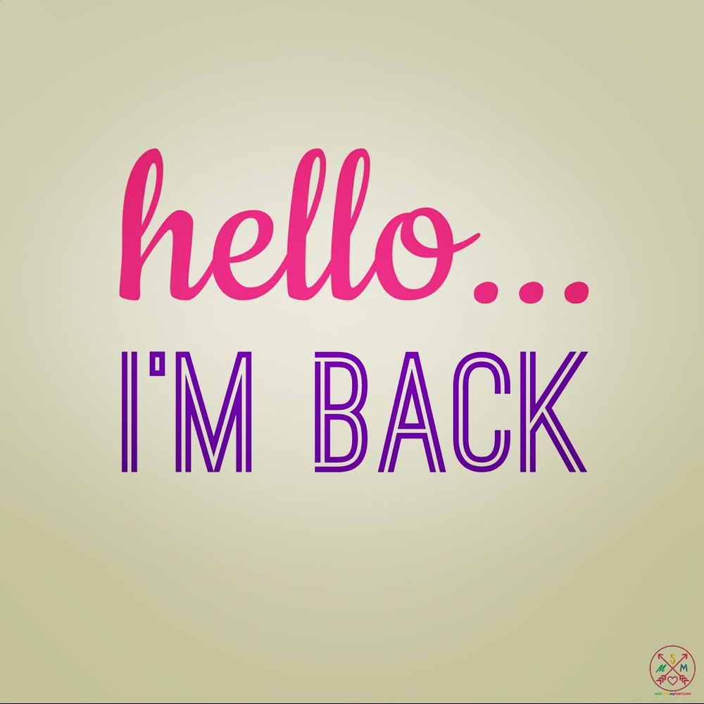 I’m back!